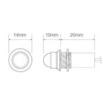 LED cockpit controlelampje | amber 24v | PLA-24-PLA-24-PLA-24-3