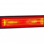LED markeringslicht rood | 12-24v | 50cm. kabel | MV-2100R-LD 2334-MV-2100R