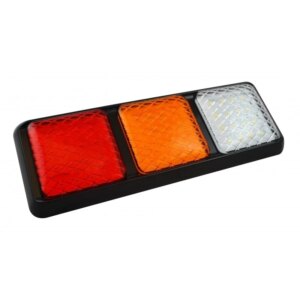 LED achterlicht zonder kentekenlicht | 12-24v | 40cm. kabel | 282WARM-282WARM-282WARM