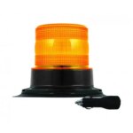 R65 LED flits-zwaailamp 10 - 30v met PC magneet montage | EQPR65ABM-MM-EQPR65ABM-MM-EQPR65ABM-MM