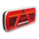 Rechts | LED neon achterlicht | dynamisch knipperlicht | 12-24v | 200cm. kabel | VC-2002--VC-2002-3