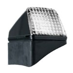 LED Volvo toplamp wit rechts-schuine voet 24v | MV-7102W--MV-7102W-2
