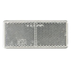Witte reflector | 90 x 40mm. | 3m-plakstrip | VRF-500W-DOB-035 B-VRF-500W