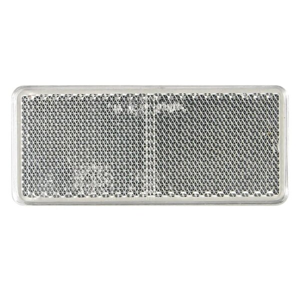 Witte reflector | 90 x 40mm. | 3m-plakstrip | VRF-500W-DOB-035 B-VRF-500W