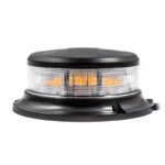 LED Zwaailamp | amber | met heldere lens | 12-24v | R65 | 3-bouts | S07ZL601AC--S07ZL601AC