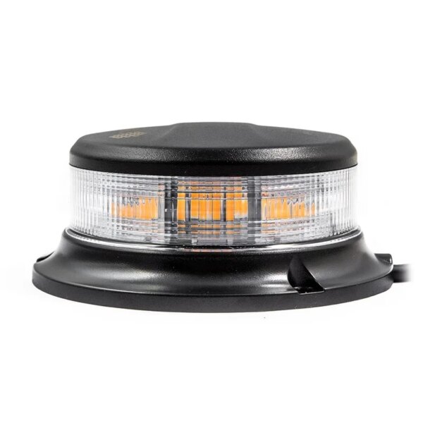 LED Zwaailamp | amber | met heldere lens | 12-24v | R65 | 3-bouts | S07ZL601AC--S07ZL601AC