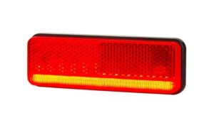 LED markeringslicht neon rood | 12-24v | 50cm. kabel | MV-3200R-LD 2437-MV-3200R