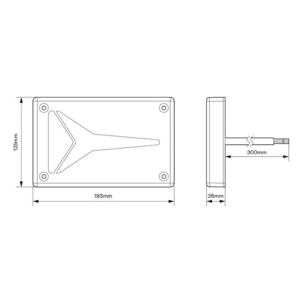 LED neon achterlicht twinpack met dynamisch knipperlicht | 12-24v | 595STIMLR2-595STIMLR2-595STIMLR2-5