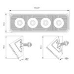 LED werklamp 2800 lm - 24 Watt - IP69K | WR-2428.1--WR-2428.1-4