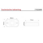 Clearance lamp | 9-30v | 7705WM-7705WM-7705WM-3