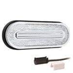 LED markeringslicht wit | 12-24v | 1