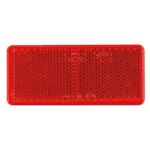 Rode reflector 90 x 40mm. | 3m-plakstrip | VRF-500R-DOB-035 C-VRF-500R