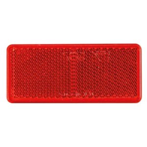 Rode reflector 90 x 40mm. | 3m-plakstrip | VRF-500R-DOB-035 C-VRF-500R
