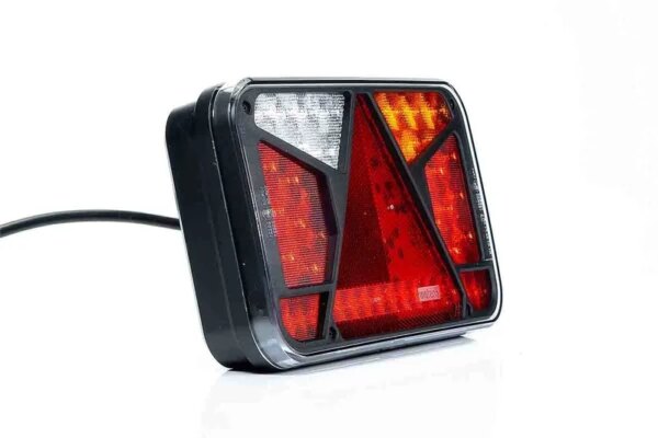 LED achterlicht rechts | 12-24v | 6-functies 100cm. kabel | VC-4502-FT-370 P NT LED-VC-4502-8