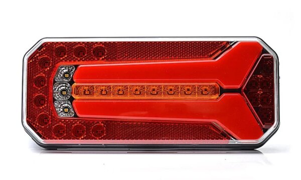 LED achterlicht universeel 12-24v 200cm kabel horizontaal&verticaal montage | VC-5300-1111 L/P-VC-5300-3