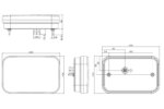 mistlicht | 12v | 5-PIN | VC-2701B5CAN-FT-270 L NT LED O PM BAJONET 5PIN-VC-2701B5CAN-5