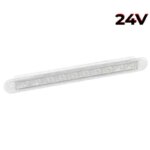 LED achteruitrijlicht slimline transparante lens | 24v 40cm. kabel | 235W24E-235W24E-235W24E