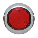 achterlicht met chromen rand | 12-24v | 0