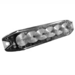 R65 Slimline LED flitser 6 LED's Amber 10 - 30V | S07F6100.1--S07F6100.1