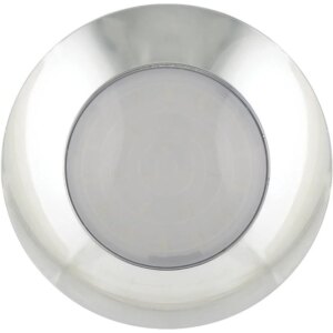 LED interieurverlichting | chroom | melkglas | 24v. | koud wit licht | 7530 OPAQUE-7530 OPAQUE-7530 OPAQUE