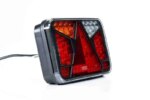 Links | LED achterlicht met kentekenlicht | 12-24v | 7-functies | 100cm. kabel | VC-4511-FT-370 L TB LED-VC-4511-2