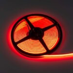 LED strip op rol 5m | 24v | Neon-effect | rood | IP68--BLS-50480R24V-4