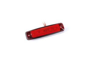 LED markeerlicht rood 12-24v 15cm. kabel-FT-079 C LED-MV-2500R