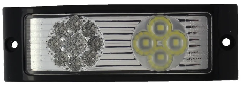 LED ADR compact mist-achteruitrijlicht horizontaal+verticaal montage 12-24v-SS/49330-SS/49330