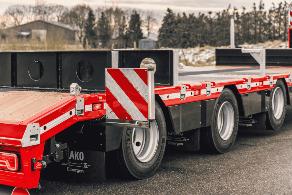 Oplegger speciaal transport