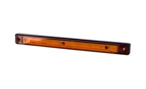 LED markeerverlichting amber 12-24v 0