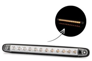 LED Knipperlicht Statisch slimline | 12-24v | 100cm. kabel | VK-150-LKD 2249/ST-VK-150