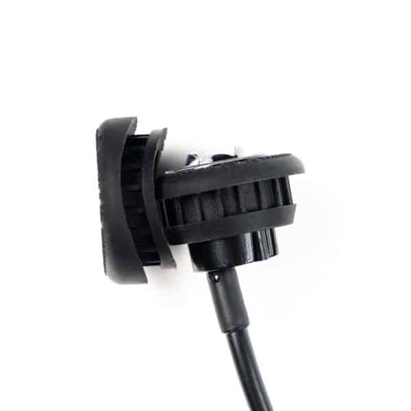 LED markeerlicht wit met R65 flitser 12-24v 200cm kabel - Afbeelding 5