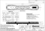 LED flitsbalk amber | 13 serie | ECE-R65 amber | transparant | wit midden | 1250mm | 24 LE | 13-01008-E - Afbeelding 3
