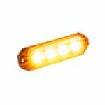 LED R65 CL2 flitser 4-LED amber 12/24v 200cm kabel - Afbeelding 3