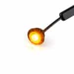 LED markeerlicht amber met R65 flitser 12-24v 200cm kabel - Afbeelding 3