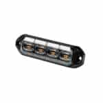 LED R65 CL2 flitser 4-LED amber 12/24v 200cm kabel - Afbeelding 5