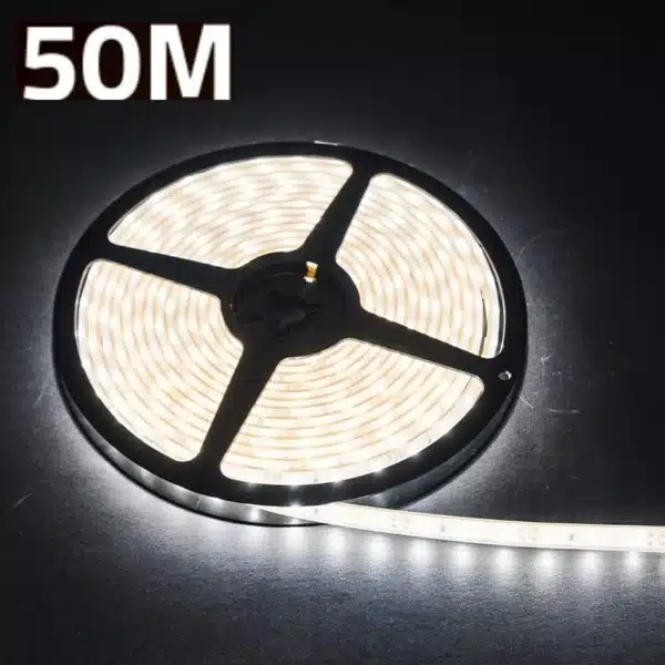 LED strip 50m rol / 24v / 1200lm per meter / 6000K / IP68 - Afbeelding 2