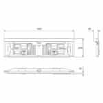 LED ADR kentekenverlichting incl. houder 2,5m + Superseal - Afbeelding 2