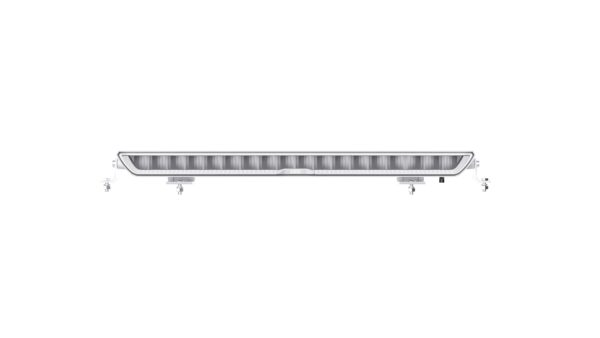 OZZ XB1 P27 wit LED bar - Afbeelding 1