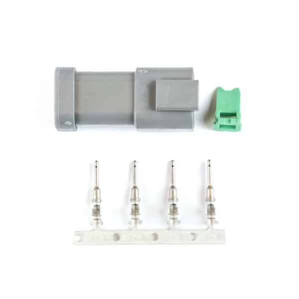 Deutsch connector 4-PIN Male / socket - Afbeelding 1