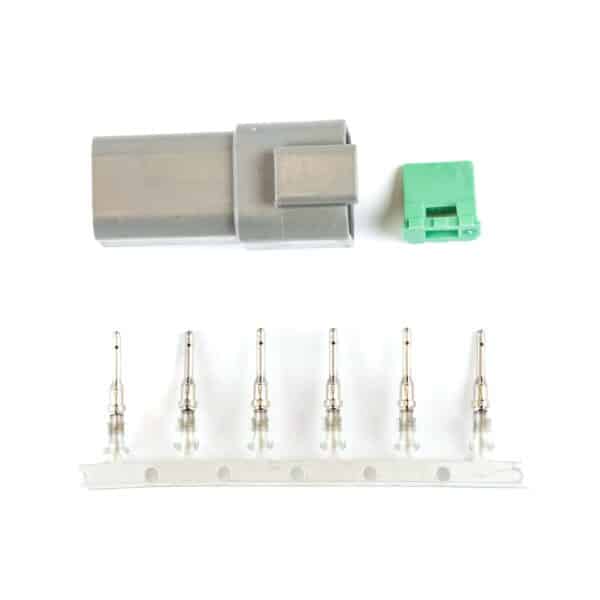 Deutsch connector 6-PIN Male / socket - Afbeelding 1
