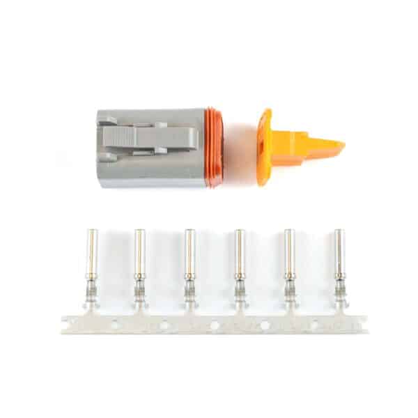 Deutsch connector 6-PIN Female / plug - Afbeelding 1