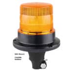 R65 LED flits-zwaailamp 10 - 30v met PC Flexi-DIN-voet