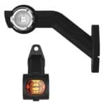 LED breedtelamp rechts, schuine steel 12-36V Superseal | M10BV-702RWA-SS - Afbeelding 2