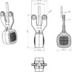 LED breedtelamp compact | 12-24v | IP69K | rood-wit | MB-2500RW - Afbeelding 8