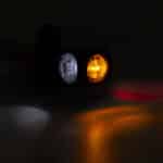 LED dark breedtelamp rood-wit-amber 12-24v 50cm kabel - Afbeelding 4