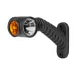 LED Breedtelamp links rood/wit/amber 12-24v 0,5m+1,5mm² con