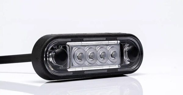 LED markeerverlichting inbouw amber 12-24v 5m. kabel - Afbeelding 8