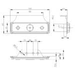 LED markeringslicht | amber | 12-24v | 50cm. kabel | MV-2950A - Afbeelding 3