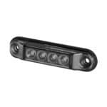 LED dark markeringslicht rood 12-24v 50cm kabel